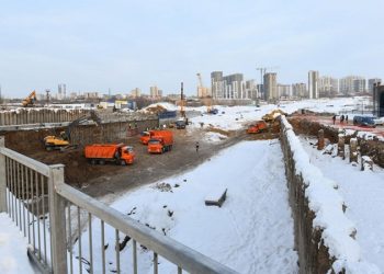 Готовность первого участка Вознесенского тракта в Казани достигла 90%