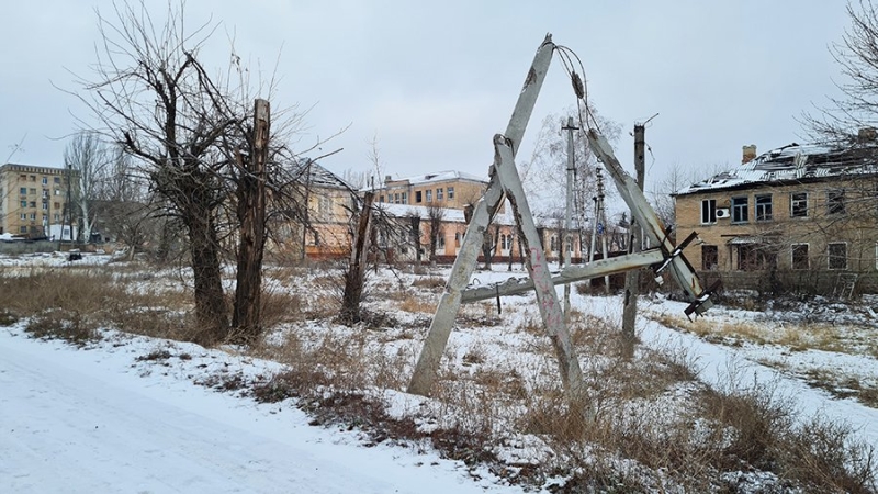 «Известия» увидели строительство укреплений у прифронтового Лисичанска