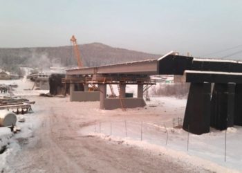 Мост через реку Куту в Приангарье откроют в декабре 2023 года