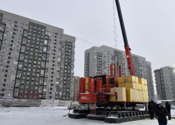 Строительство новой школы началось в микрорайоне «Прибрежный» в Омске