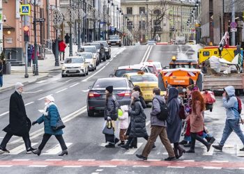 В Москве построят 12 пешеходных переходов до 2026 года