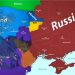 В США опубликовали новую политическую карту России с новыми регионами