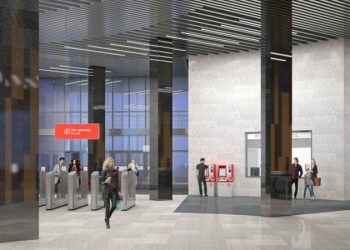 Монолитные работы на станции «Корниловская» Троицкой линии почти завершились