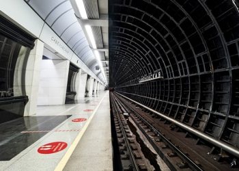 На трех станциях БКЛ оставили открытыми конструкции каркаса туннелей