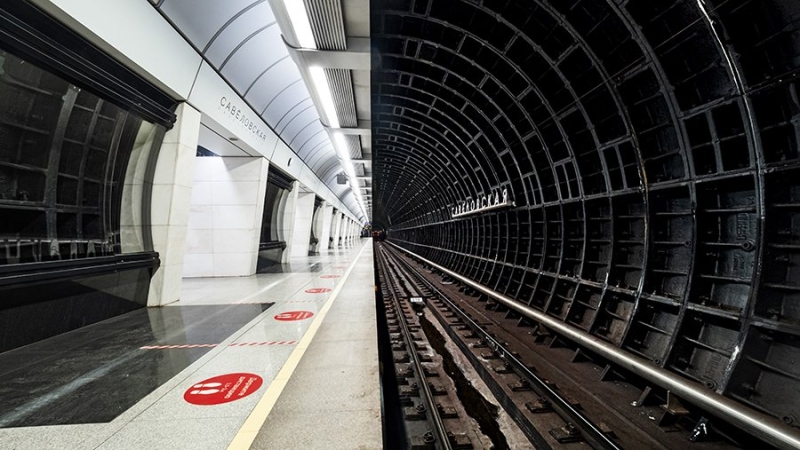 На трех станциях БКЛ оставили открытыми конструкции каркаса туннелей