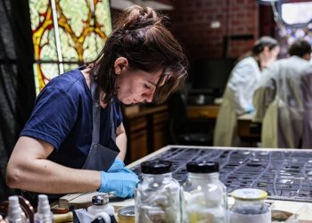 Реставраторы смонтировали новый шпиль для собора Нотр-Дам-де-Пари