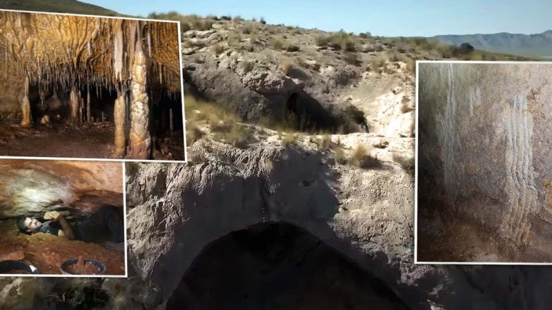 Спелеолог наткнулся на нетронутую тысячелетиями пещеру со следами доисторических медведей