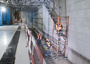 Станция «Аэропорт Внуково» метро Москвы готова почти на 60%