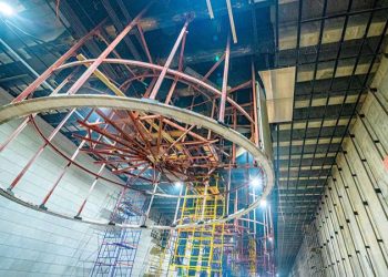 Люстры в виде самолетных турбин появятся на станции метро «Пыхтино»