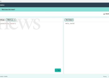 Запущен суперпростой онлайн-редактор кода Python для подготовки армии детей-программистов. На подходе JavaScript, HTML и CSS