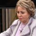 Россия не может допустить того, что происходит на Западе, заявила Валентина Матвиенко