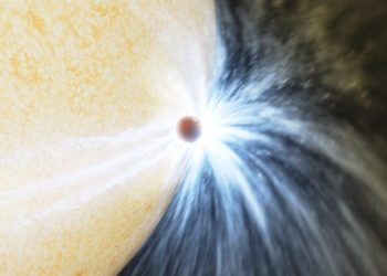 Галактическая трапеза: звезда проглатывает планету одним большим глотком