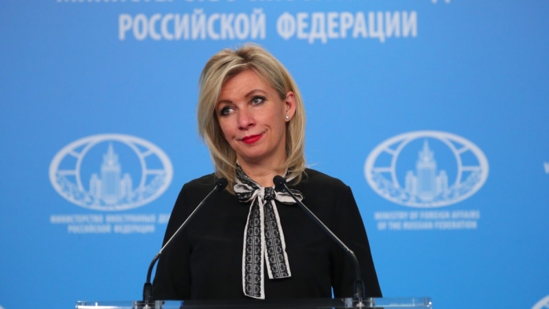 
                                Мария Захарова назвала Зеленского «недовольной чупакаброй » из-за его критики ООН по Каховской ГЭС                                                            