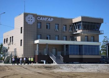 Строительство аэровокзала завершили в поселке Сангар в Якутии