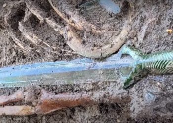 В Германии нашли бронзовый меч возрастом 3000 лет