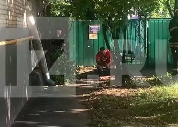 При обрушении стены здания на северо-востоке Москвы погиб рабочий