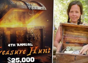 В поисках сокровища ($25 тыс.) женщина берёт отпуск, едет в другой штат и завершает поиски в Юте через 51 день