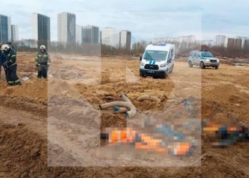 Три человека погибли при обрушении котлована в Санкт-Петербурге