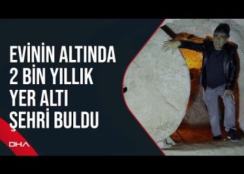 Житель Турции раскопал под своим домом подземный город возрастом 2000 лет (видео)