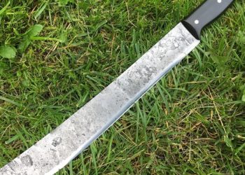 Неадекват с мачете набросился на судебных приставов в Подмосковье