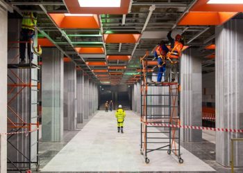 Строительство первой очереди Троицкой линии метро подошло к финальной стадии