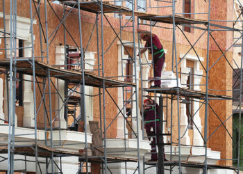 В России строители отмечают профессиональный праздник