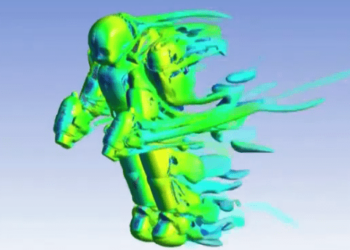 Как робота научили летать с реактивным ранцем