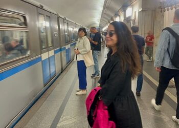 Рабыня Изаура спустилась в московское метро